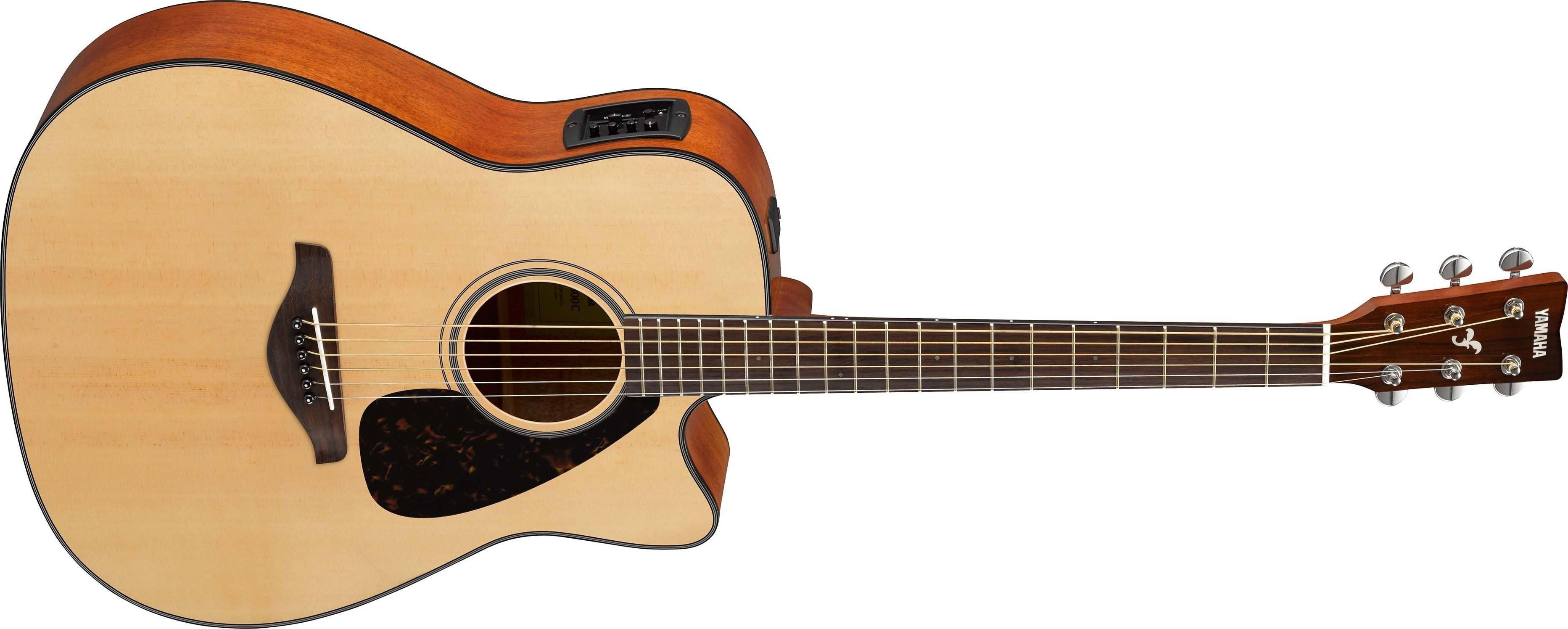 Yamaha FGX800C Semi Acoustic Guitar