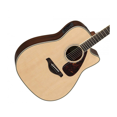 Yamaha FGX830C Semi Acoustic Cutaway Guitar: Best Price in India