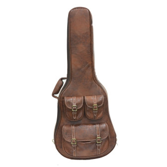 Brown Fancy Acoustic Guitar Bag : Best Price in India