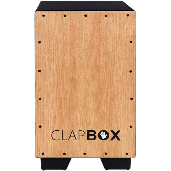 Clapbox CB11 Cajon Natural Black For Best Price in India