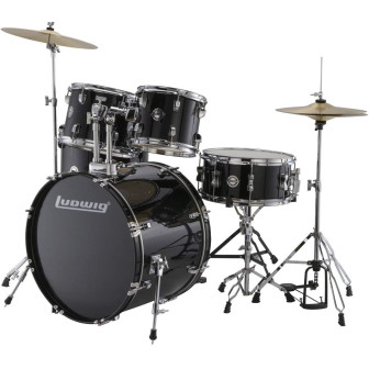 Ludwig Drum Set - Accent Drive Black 5-Pcs Best price in Music Stores |India
