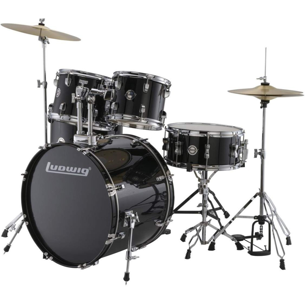 Ludwig Drum Set - Accent Drive Black 5-Pcs Best price in Music Stores |India