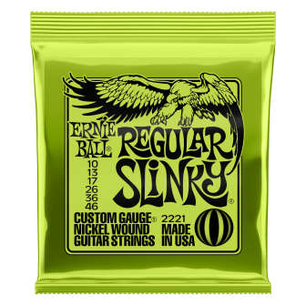 Ernie Ball Regular Slinky 2221 Electric Guitar Strings