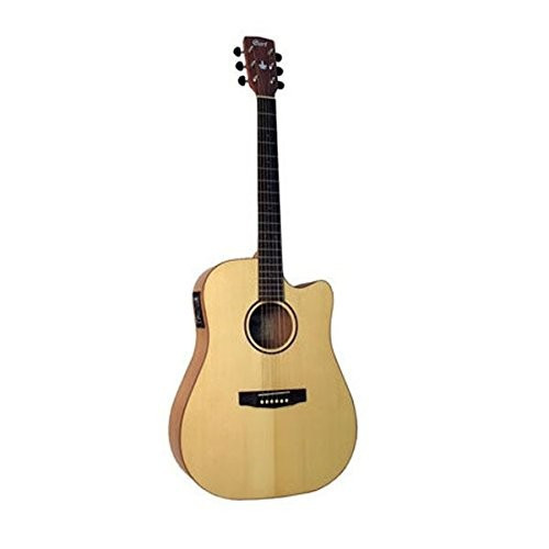 Cort Earth Grand Cutaway Semi Acoustic Guitar with Pickup for Best Price