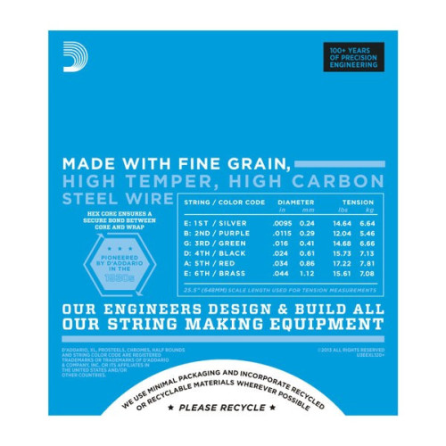 D'Addario EXL120+ Super Light Plus Electric Guitar String Set
