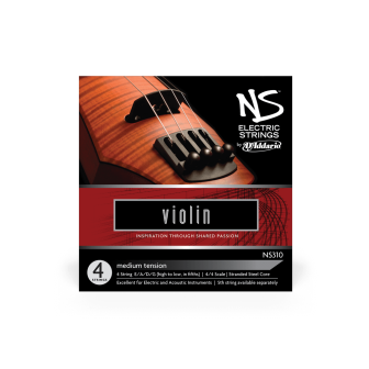 NS Electric Violin String Set 4/4 Medium Tension