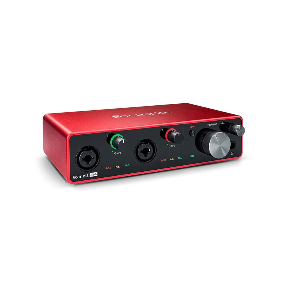 Focusrite Scarlett 4i4 (3rd Gen) USB Audio Interface Best Price In India|Music Stores