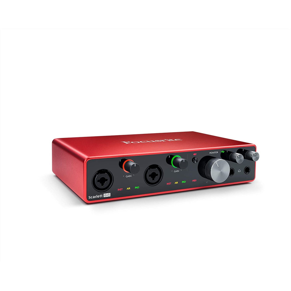 Focusrite Scarlett 8i6 (3rd Gen) USB Audio Interface for Best Price In India