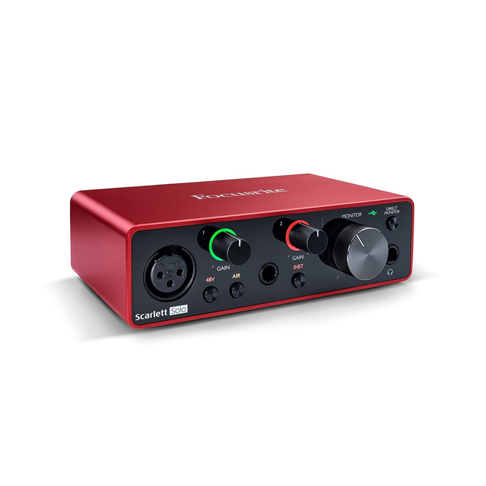 Focusrite Scarlett Solo 3rd Gen USB Audio Interface in India
