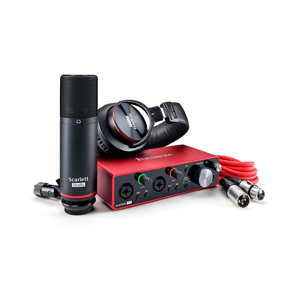 Focusrite Scarlett 2i2 Studio 3rd Generation Bundle Best Price in India
