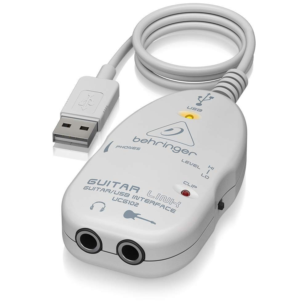 Behringer UCG102 Guitar to Usb Audio Interface