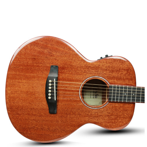 Carlos Marshello CSM38BR Solid Top Semi Acoustic Guitar
