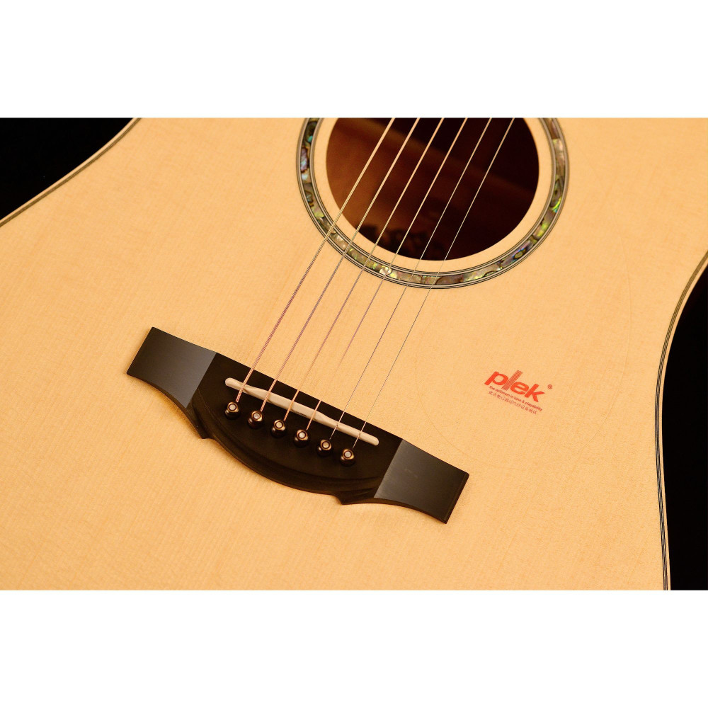Kepma A1ED All Solid Body Semi Acoustic Guitar