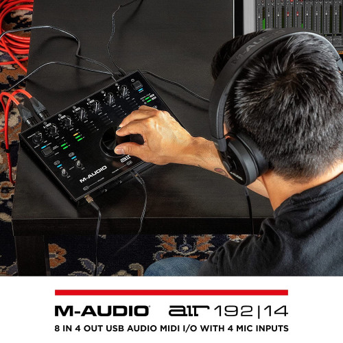 M-Audio AIR 192|14 8-In 4-Out USB Audio Interface for Best Price