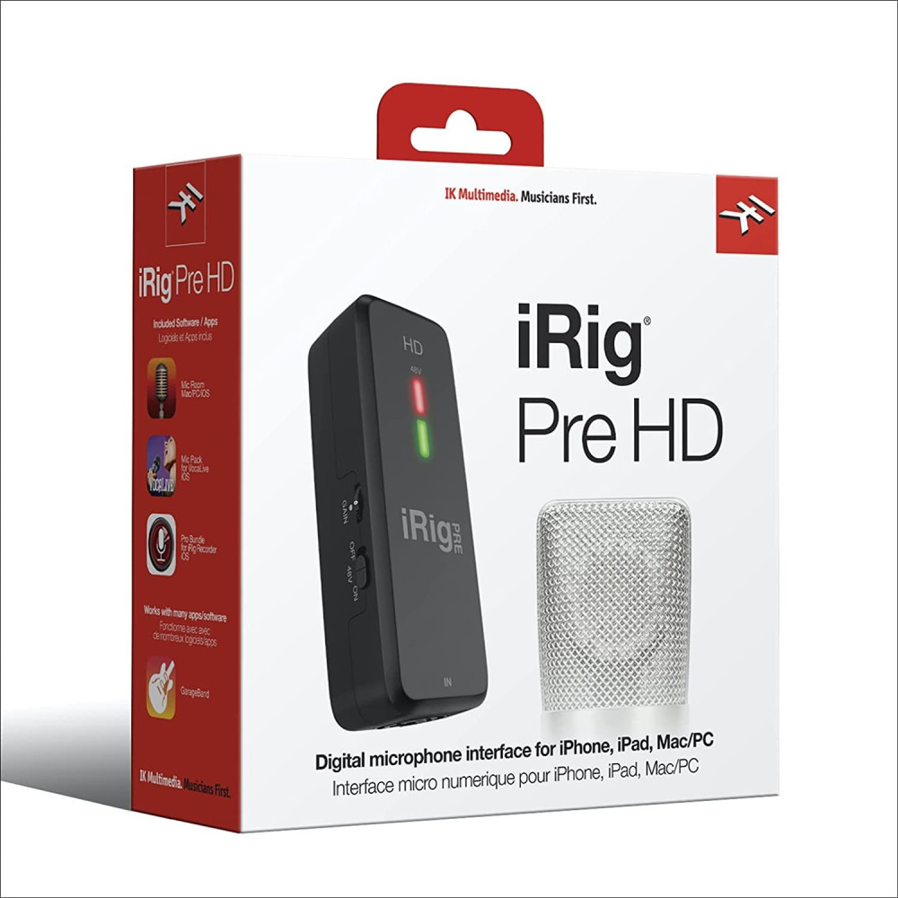 IK Multimedia iRig Pre HD Audio Interface for Best Price in India