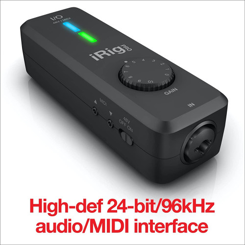 IK Multimedia iRig Pro I/O Compact Audio Interface |Music Stores