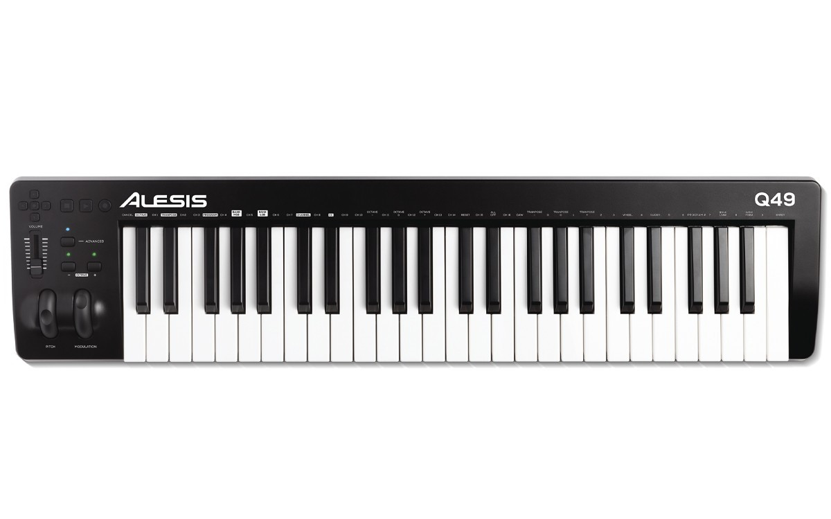 Alesis Q49 MK2 49 Keys USB MIDI Controller Keyboard