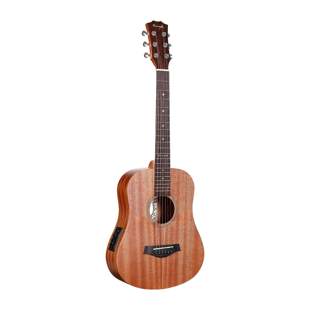 Enya EB-01 EQ 34" Mini Travel Guitar - Natural Matt