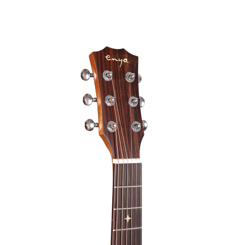 Enya EB-01 EQ 34" Mini Travel Guitar - Natural Matt