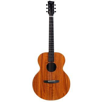 Get Professional Sound with Enya EM-X1 EQ 36" Acoustic Guitar - All KOA Finish