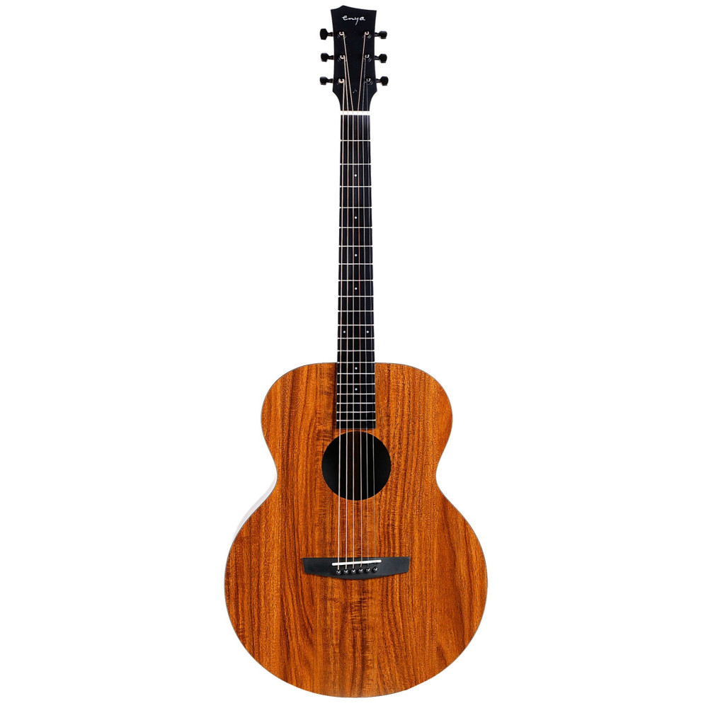 Get Professional Sound with Enya EM-X1 EQ 36" Acoustic Guitar - All KOA Finish