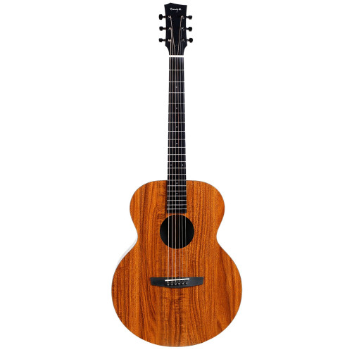 Get Professional Sound with Enya EM-X1 EQ 36" Acoustic Guitar - All KOA Finish