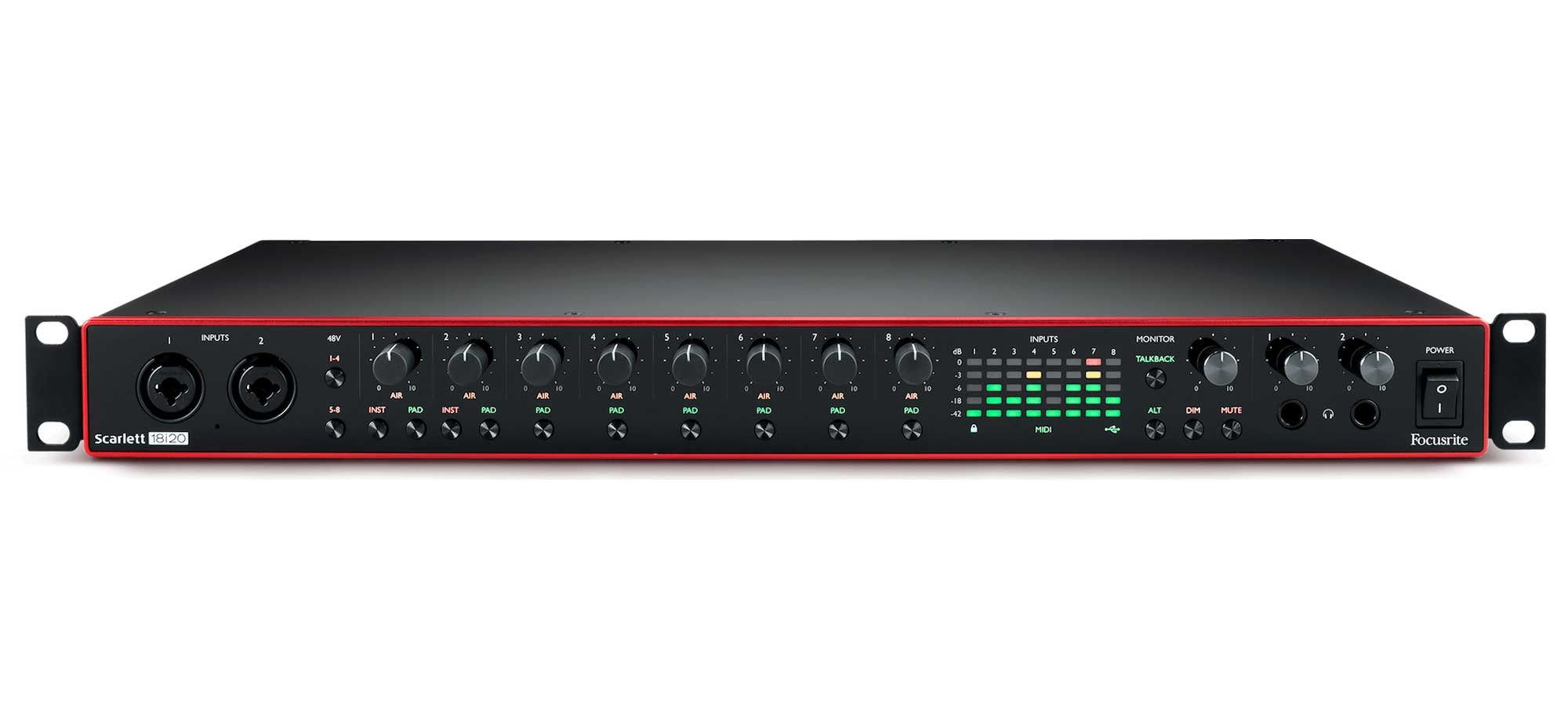 Focusrite Scarlett 18i20 3rd Gen USB Audio Interface for Best