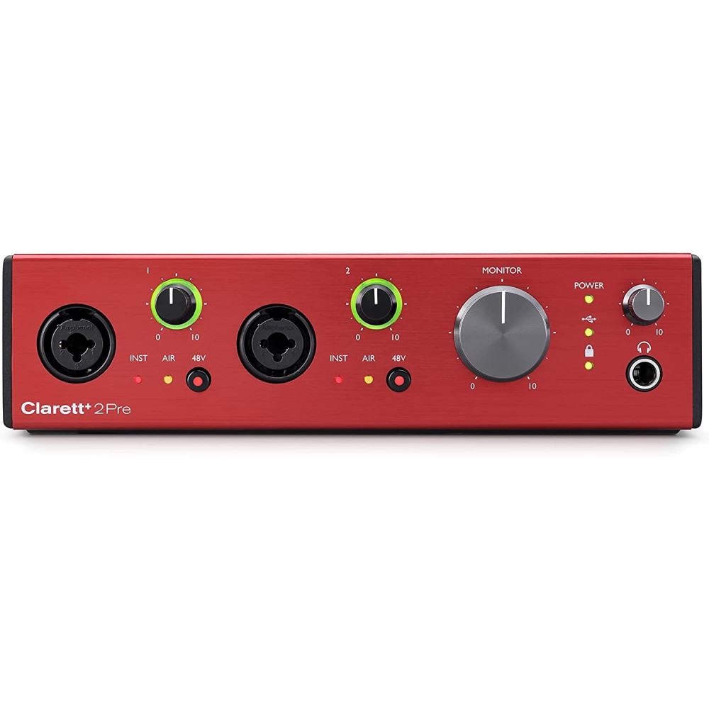 Focusrite Clarett 2Pre Thunderbolt Interface for Best Price in India