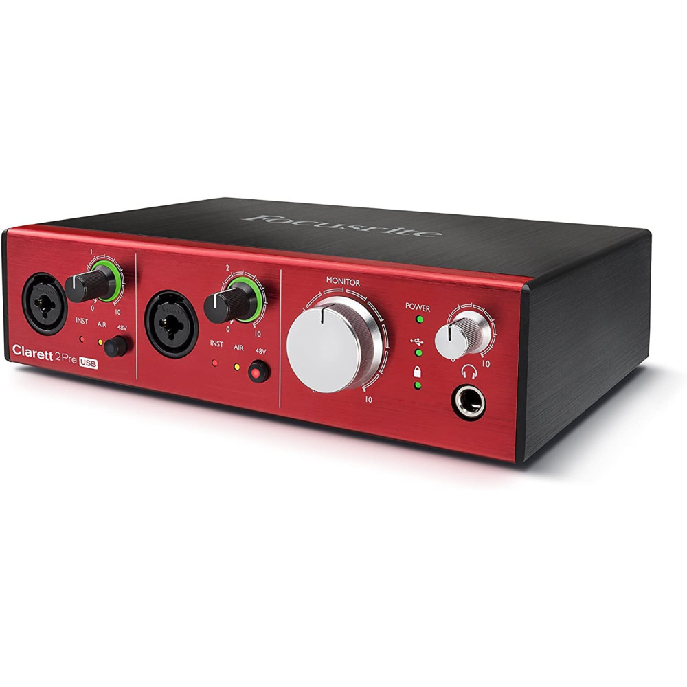 Focusrite Clarett 2Pre Thunderbolt Audio Interface