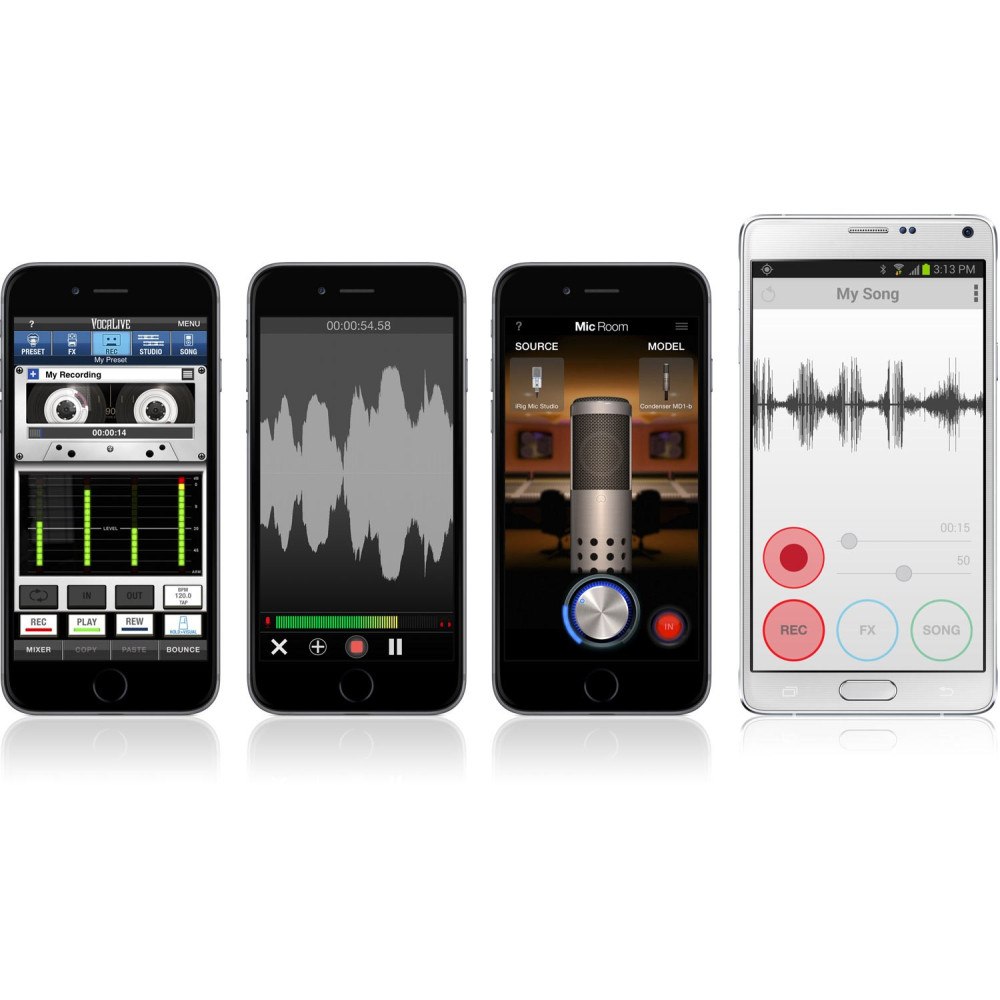 IK Multimedia iRig Mic Studio for IOS, Android, Mac & PC