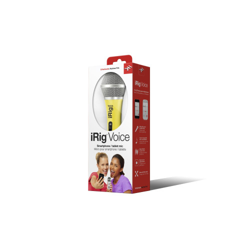 Irig Voice Handheld Microphone for Smart Phones and Tablets