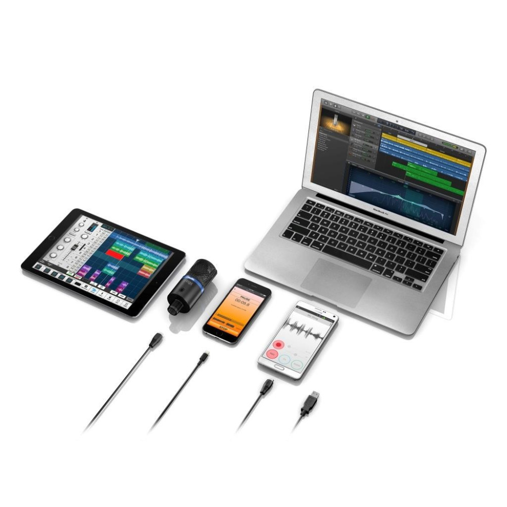 IK Multimedia iRig Mic Studio for IOS, Android, Mac & PC