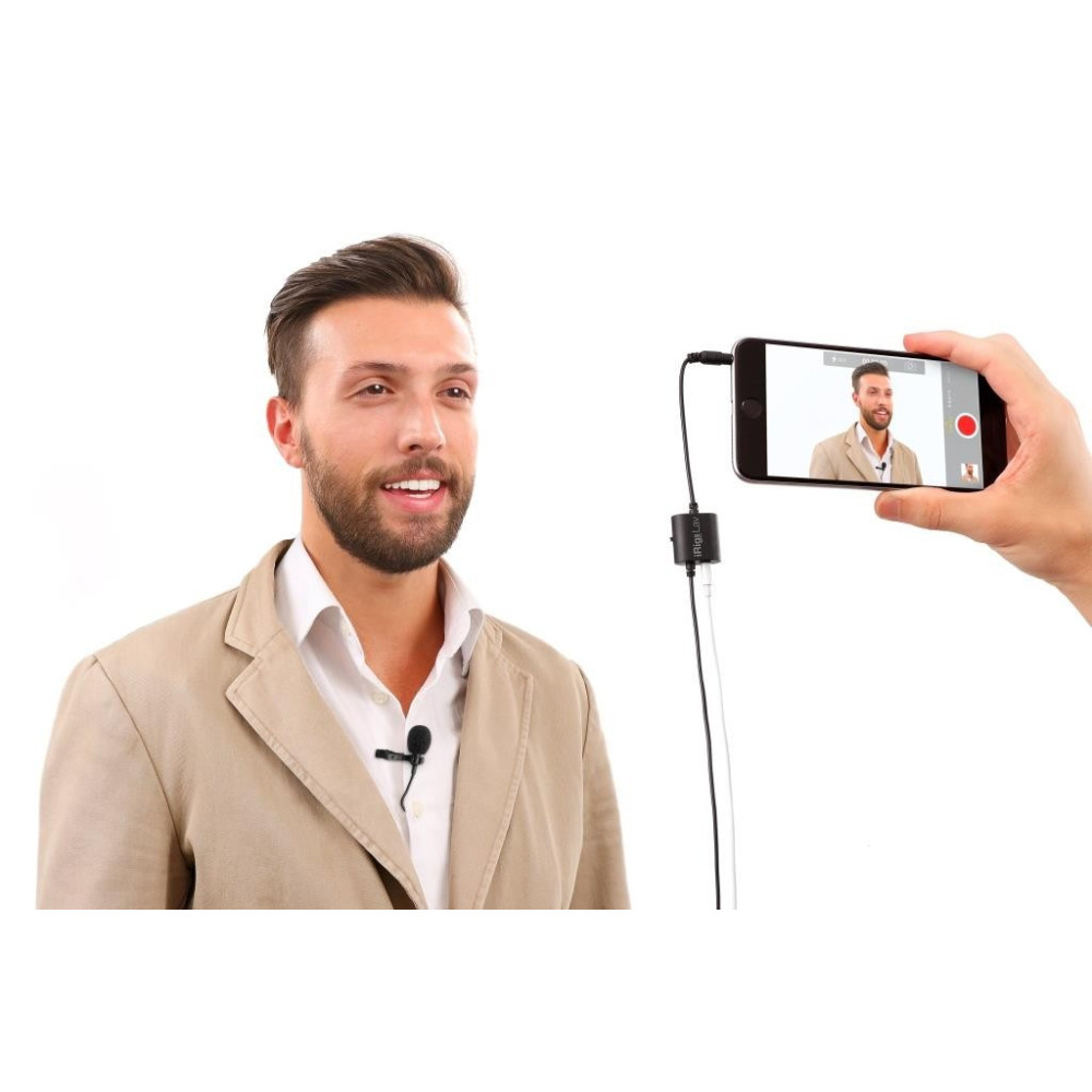 iRig Mic Lav – Professional Lavalier Mic for iPhone, iPad, Mac/PC