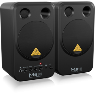 Behringer MS16 Active Studio Monitors