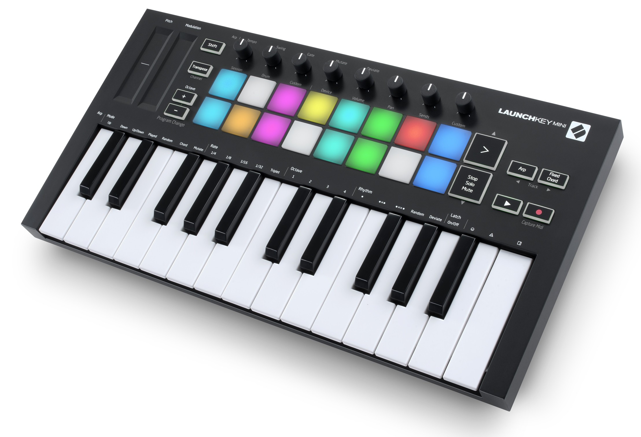 4347　NOVATION Launchkey 25 MK3 Novation Launchkey 25 MK3: 25 Velocity-Sensitive Keys, Deep