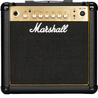 Marshall MG-15GR Gold Series 15-Watts Guitar Amp with Reverb | Get the Perfect Tone