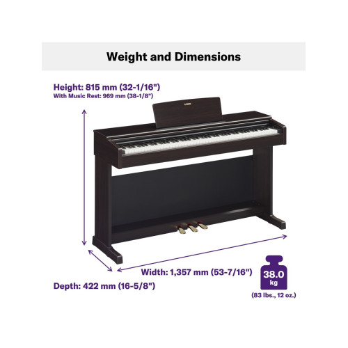 Yamaha Arius YDP-145 88 Keys Digital Piano