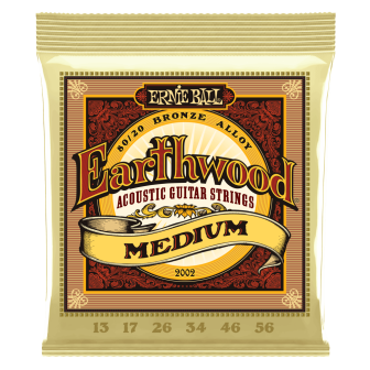 Ernie Ball 2002 Earthwood 80/20 Bronze .013-.056