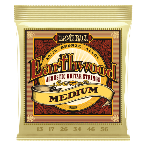 Ernie Ball 2002 Earthwood 80/20 Bronze .013-.056