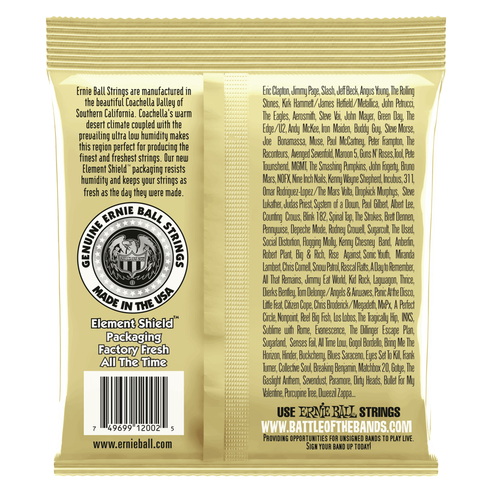 Ernie Ball 2002 Earthwood 80/20 Bronze .013-.056