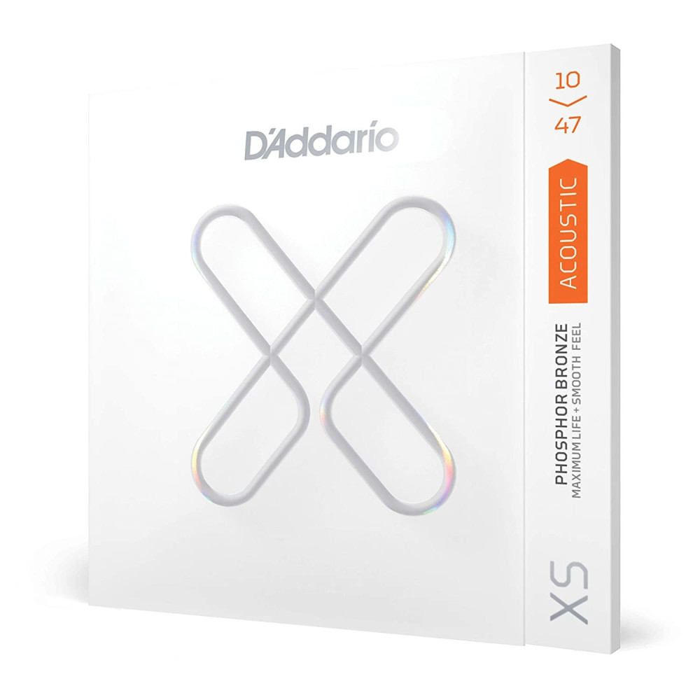 D'Addario XSAPB1047 Phosphor Bronze .010-.047 Acoustic Guitar Strings