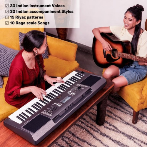 Yamaha PSR-I300 61-Keys Portable Keyboard - Indian Instruments & Riyaz Patterns