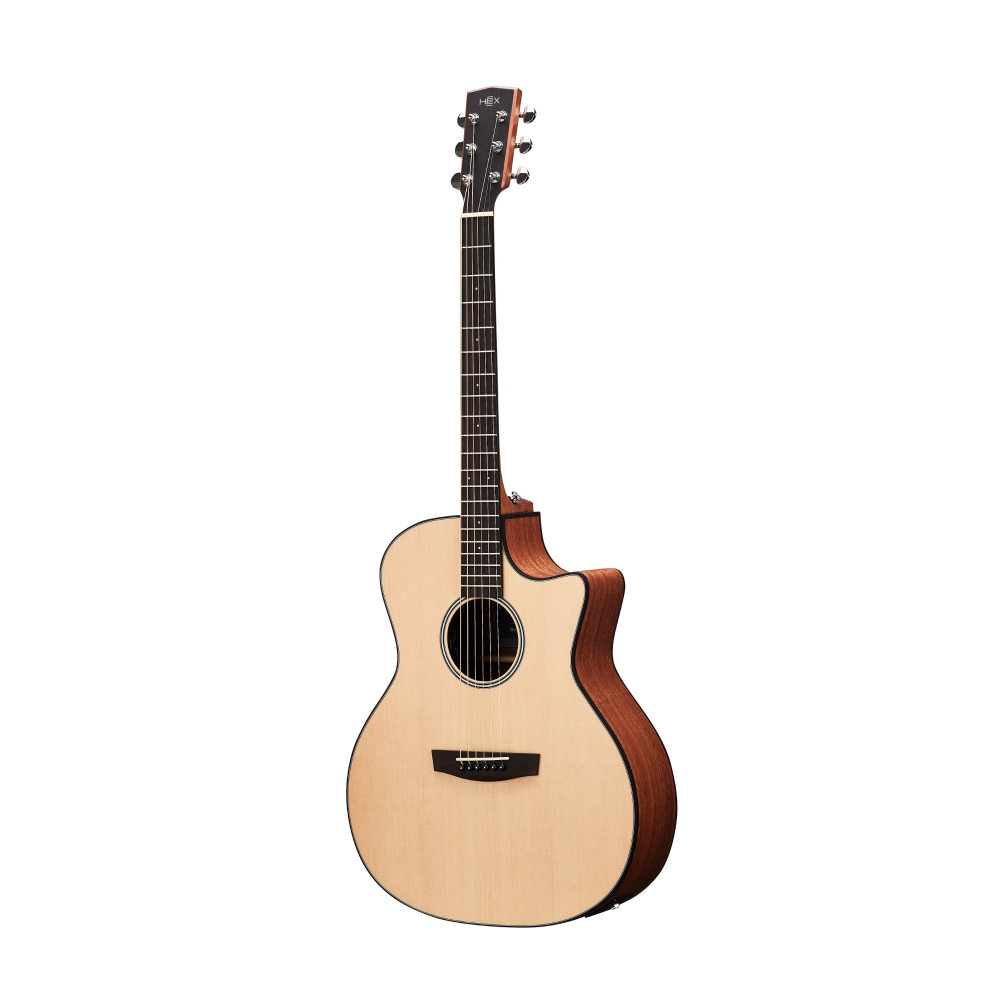 Hex Hive Series GA100CEM Semi Acoustic Guitar with Fishman