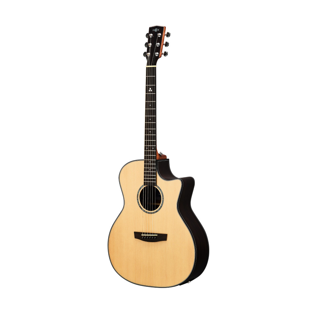 Hex Sting Series GA350CE/G Semi Acoustic Guitar with Fishman