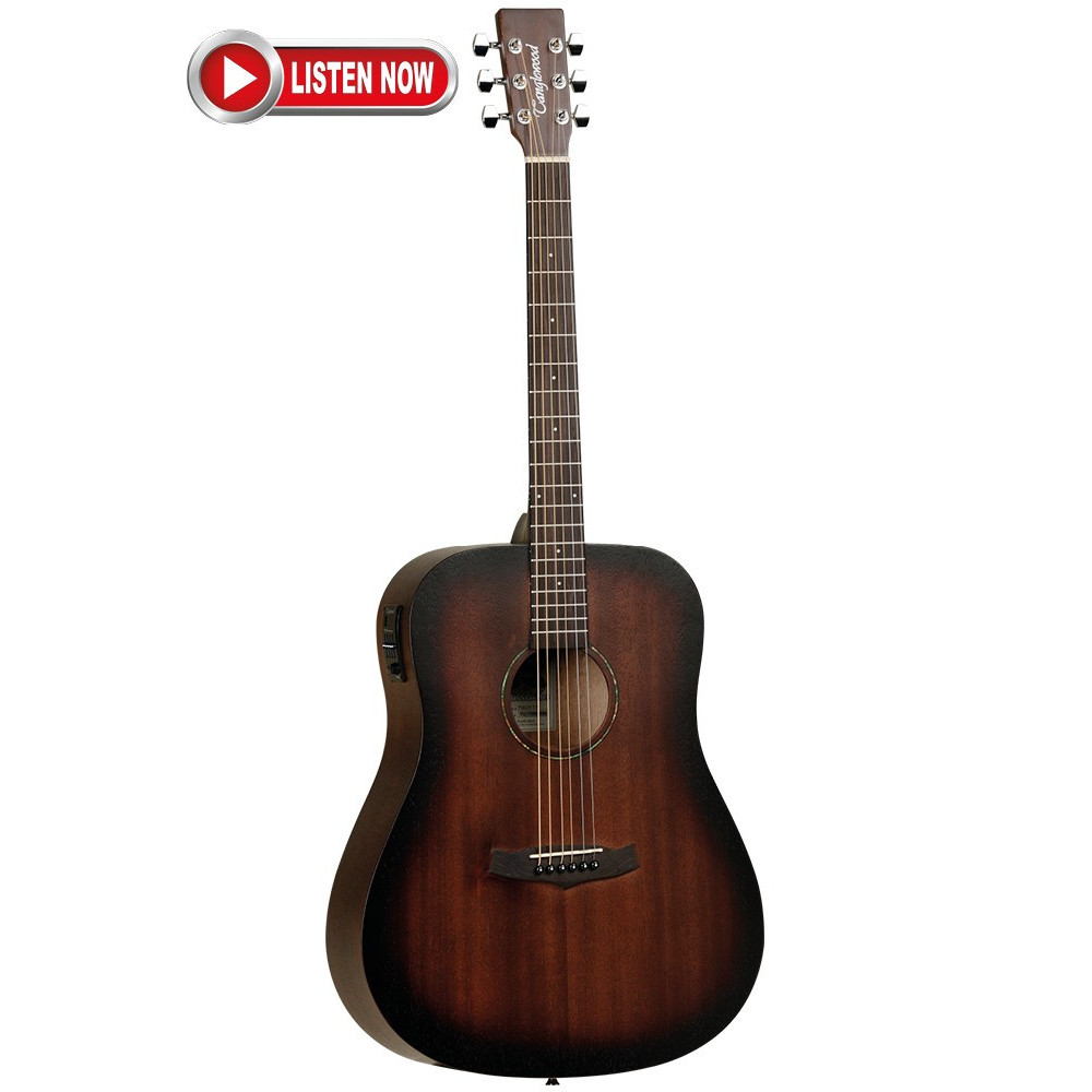 Tanglewood TWCR DE Crossroad Dreadnought Semi Acoustic Guitar