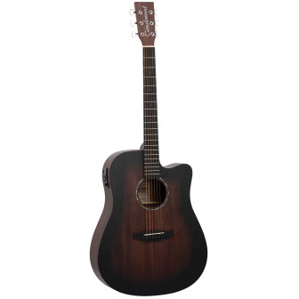 Tanglewood TWCR DCE F Crossroad Dreadnought Semi Acoustic Guitar | Fishman Pickup