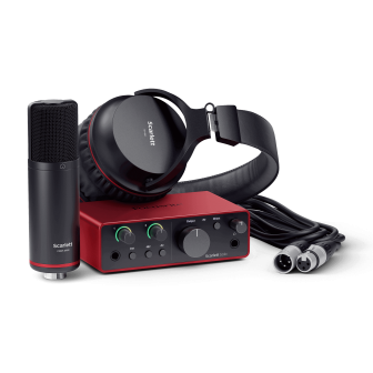 Focusrite Scarlett Solo Studio Pack (Generation 4)