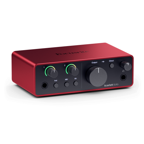 Upgrade Your Studio with the Focusrite Scarlett Solo Studio Pack (Generation 4)