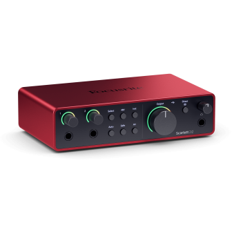 Focusrite Scarlett 2i2 (Gen 4) Audio Interface