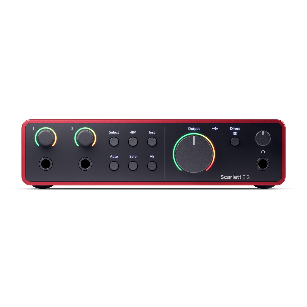 Focusrite Scarlett 2i2 Studio Pack (Generation 4)